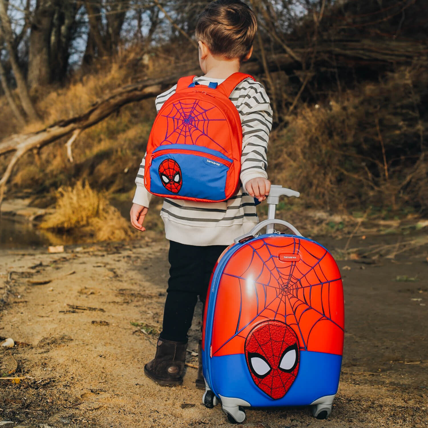 samsonite spiderman backpack