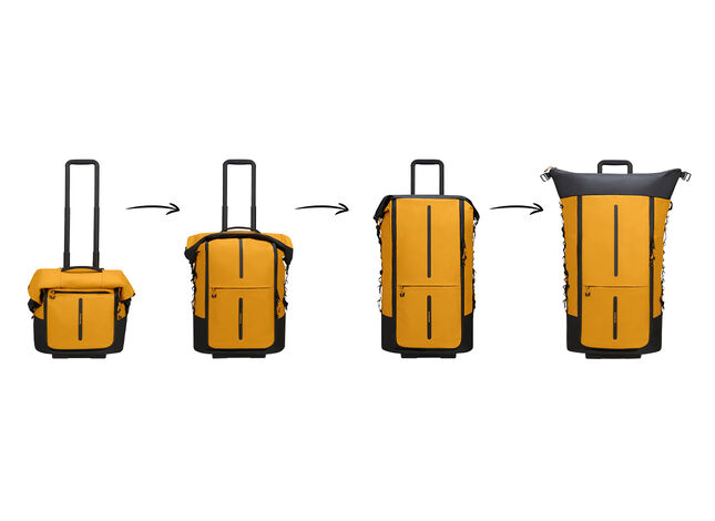 1 sac de voyage, 4 styles possibles