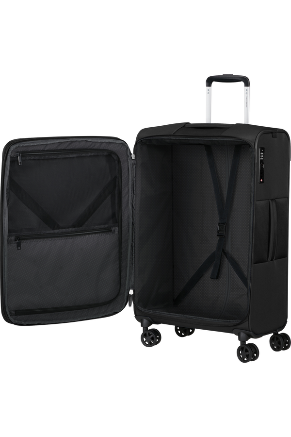 Samsonite GoTwist Spinner Exp 68cm  Schwarz