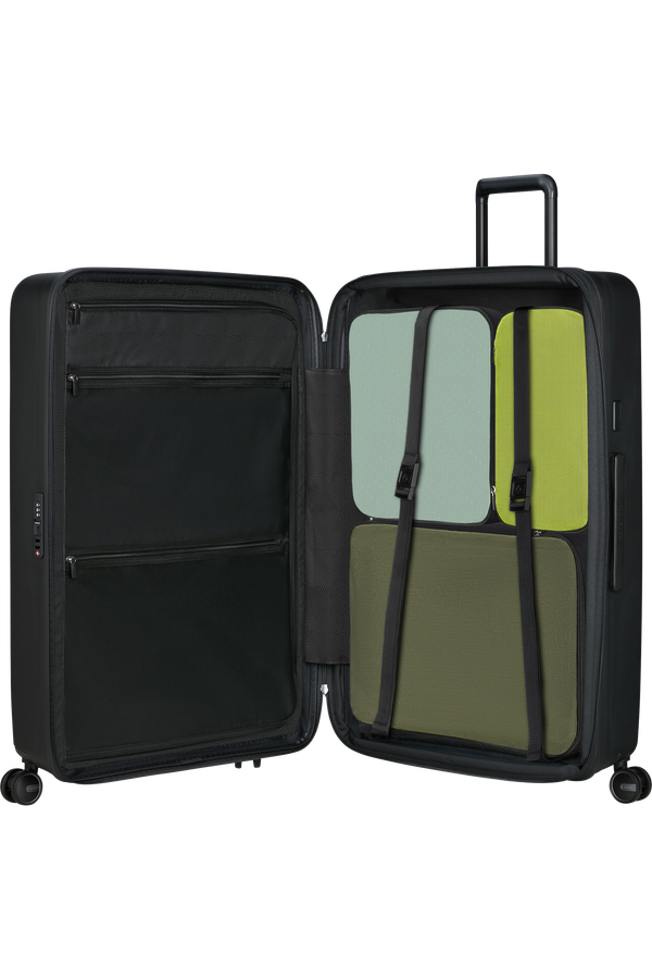 Samsonite Restackd Spinner Expandable 81cm  Schwarz