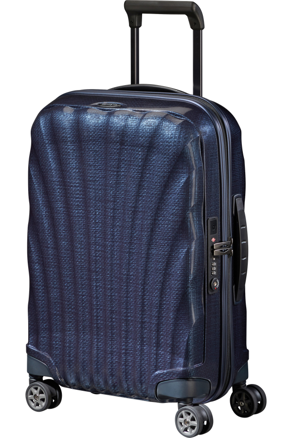 Samsonite C-Lite Spinner Expandable 55cm  Bleu nuit