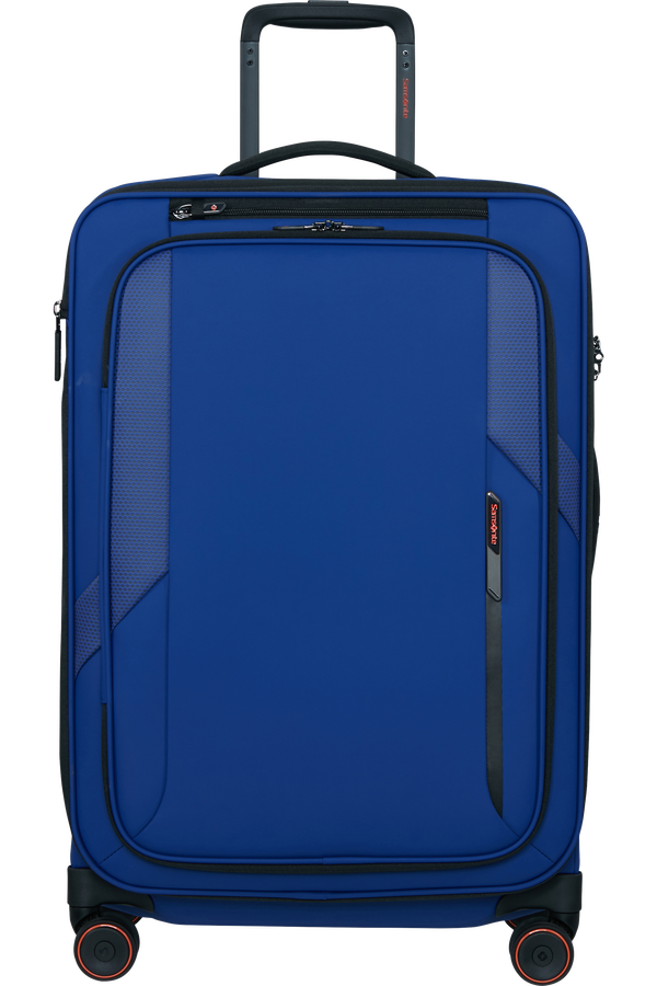 Samsonite Glazed Spinner Expandable 67cm  Bleu &eacute;lectrique