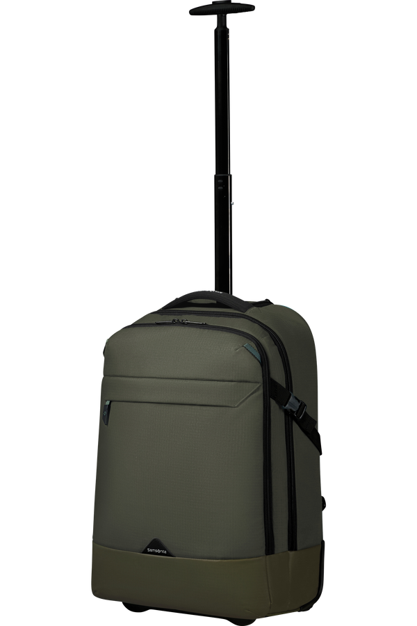 Samsonite Roadseeker Laptop Backpack with wheels 17.3''  Vert olive fonc&eacute;