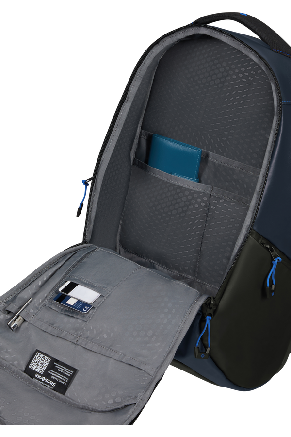 Samsonite Ecodiver URBAN LAP. BACKPACK M USB  Blue Nights