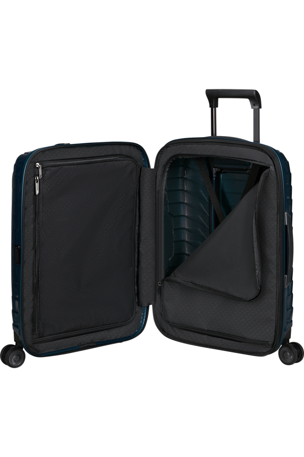 Samsonite Proxis Spinner Expandable Easy Access 55cm  Bleu p&eacute;trole