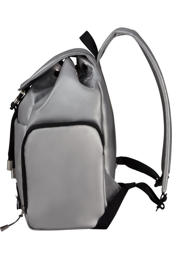 Samsonite Wander Last Backpack 3PKT 1 Buckle  Argent m&eacute;tal