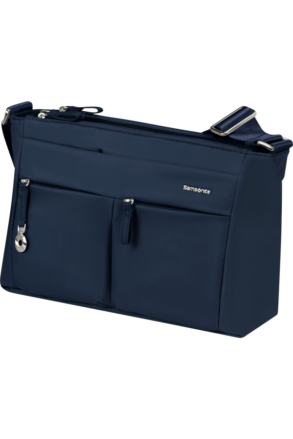 Samsonite Move 5.0 Horiz. Shoulder Bag + Flap  Bleu foncé