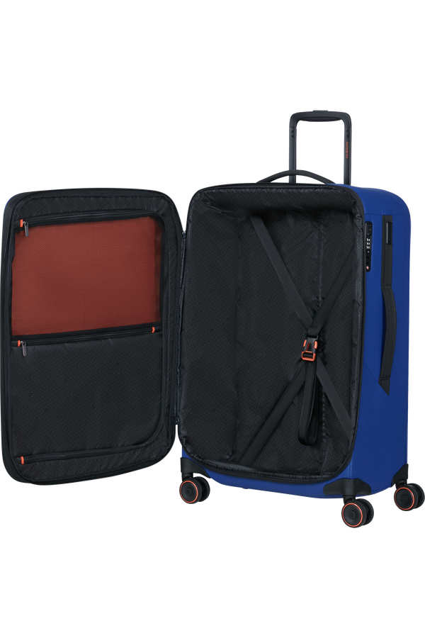 Samsonite Glazed Spinner Expandable 67cm  Bleu &eacute;lectrique