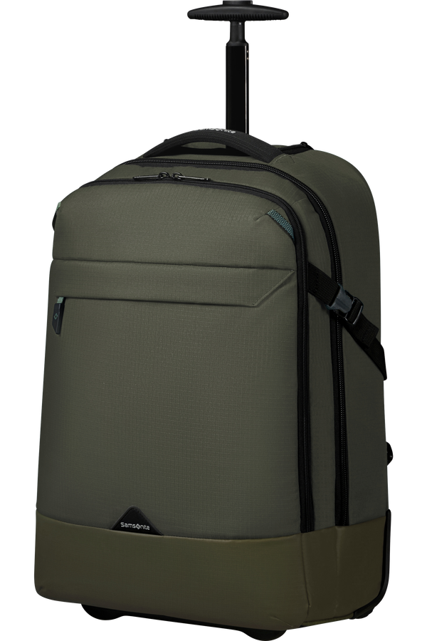 Samsonite Roadseeker Laptop Backpack with wheels 17.3''  Vert olive fonc&eacute;