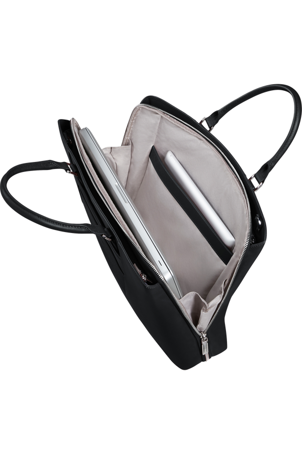 Image Biz Leather Aktentasche 15.6" | Samsonite Image Biz Leather Briefcase 15.6'  Schwarz