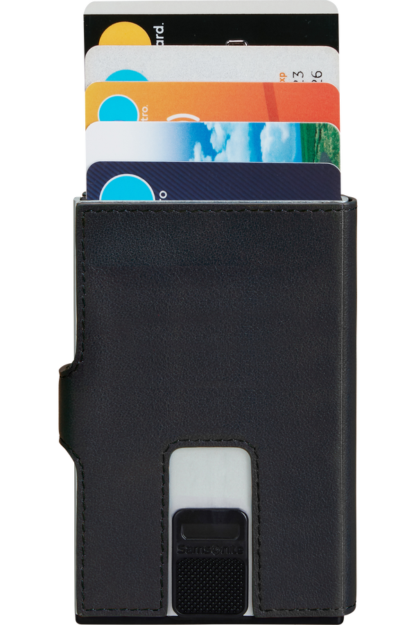 Samsonite Alu Fit 202 - Slide-up Wallet  Schwarz