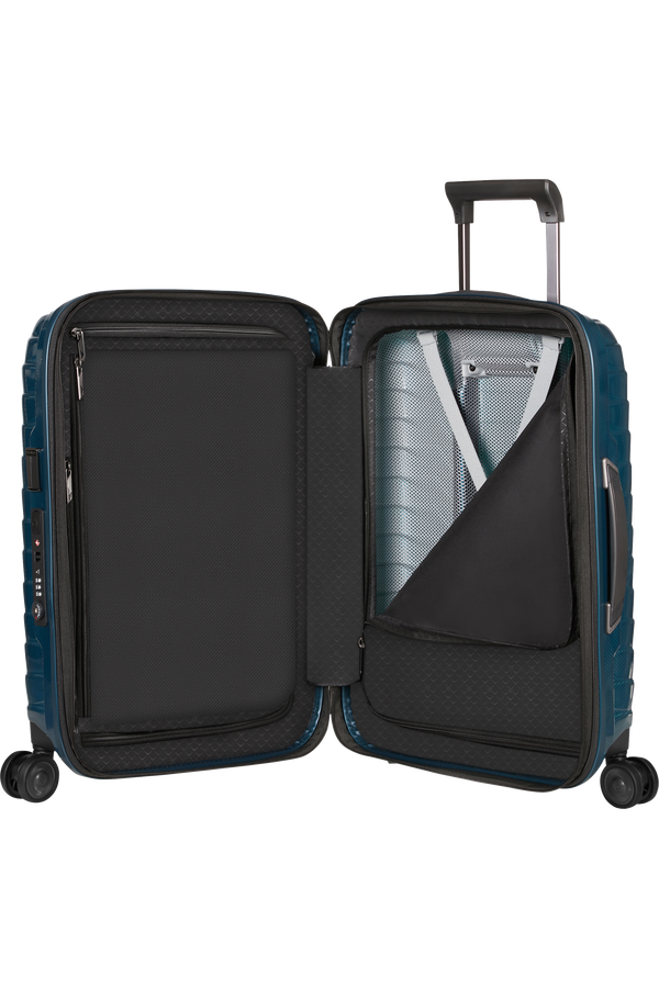 Samsonite Proxis Spinner Expandable 55cm  Bleu pétrole