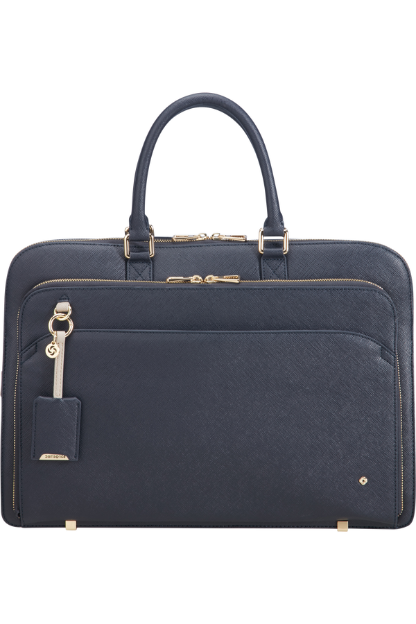 Samsonite Lady Becky Bailhandle  14.1inch Blue/Gris