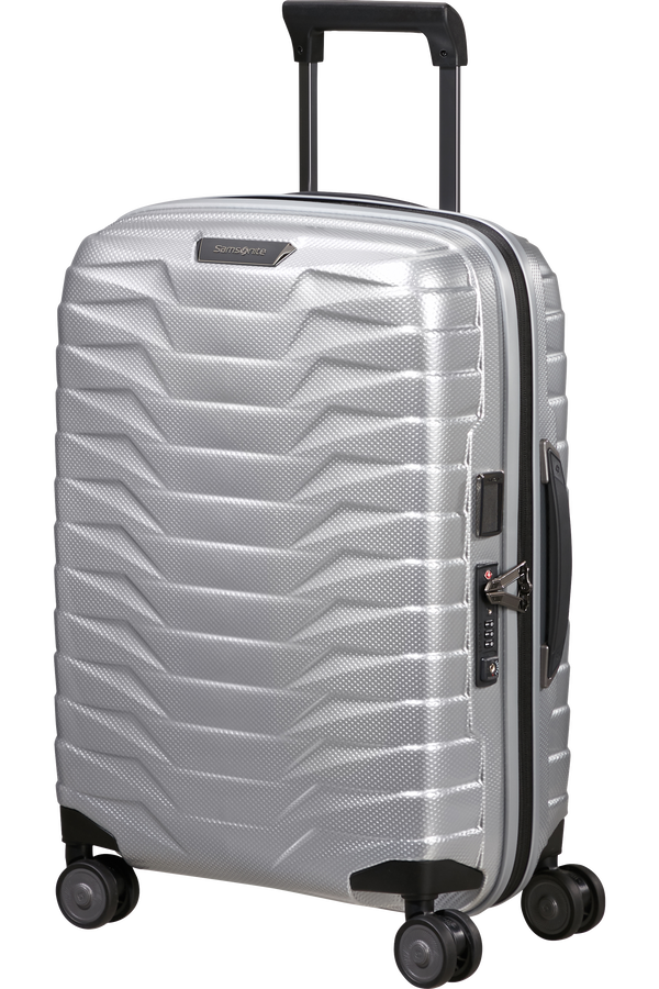 Samsonite Proxis Spinner Expandable Length 40cm 55cm  Argent