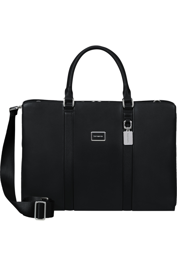 Image Biz Leather Aktentasche 15.6" | Samsonite Image Biz Leather Briefcase 15.6'  Schwarz