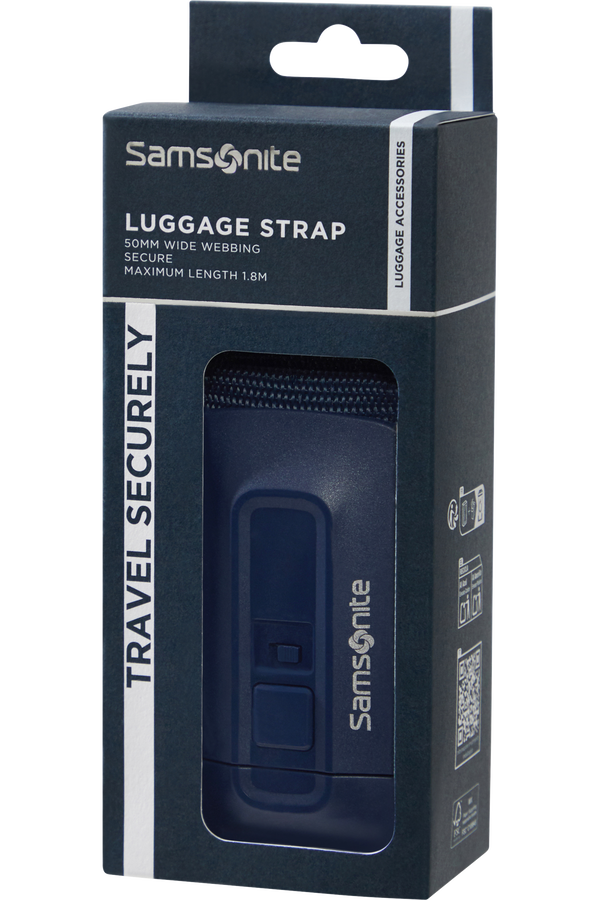Samsonite Ta Revolution Luggage Strap 50mm  Bleu nuit