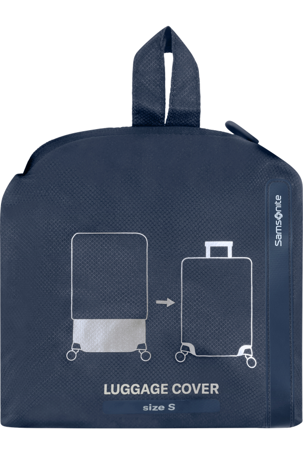 Samsonite Ta Revolution Foldable Luggage Cover S  Midnight Blue
