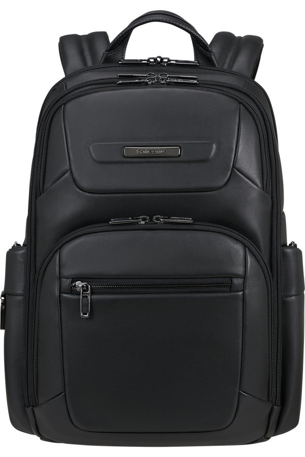 Samsonite Pro-Dlx 6 Leather Backpack 15.6'  Noir