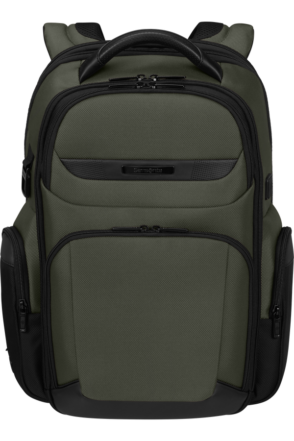 Samsonite Pro-Dlx 6 Backpack 3 Volume Expandable 15.6'  Grün