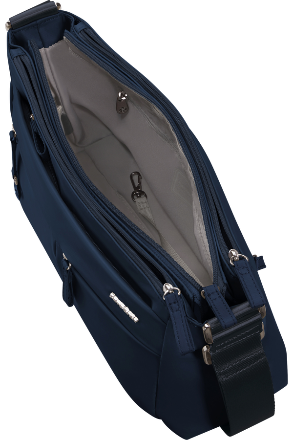 Samsonite Move 5.0 Horiz. Shoulder Bag + Flap  Bleu foncé
