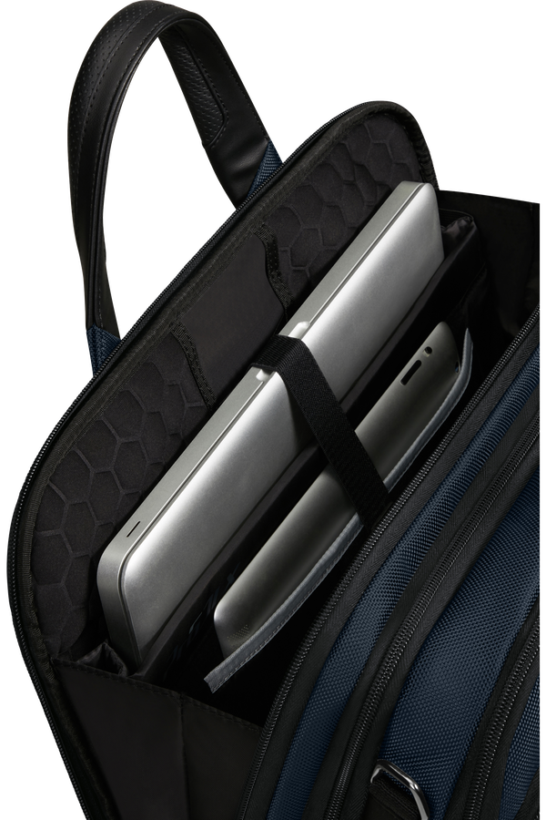 Samsonite Pro-Dlx 6 Bailhandle Expandable 15.6'  Blau