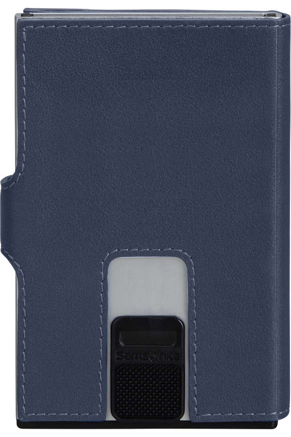 Samsonite Alu Fit 202 - Slide-up Wallet  Blau