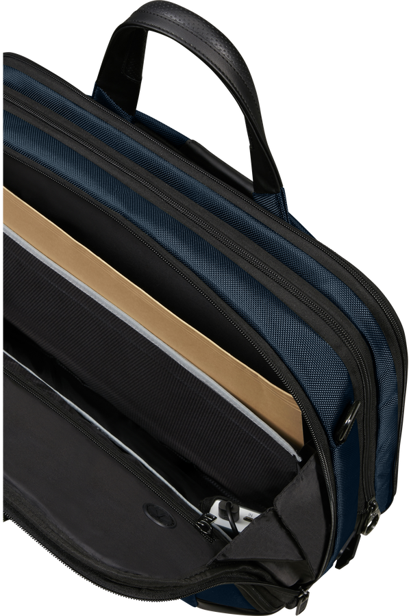 Samsonite Pro-Dlx 6 Bailhandle Expandable 15.6'  Blau
