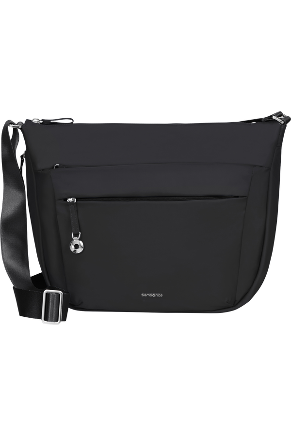 Samsonite Move 5.0 Hobo Bag Round Expandable M  Noir