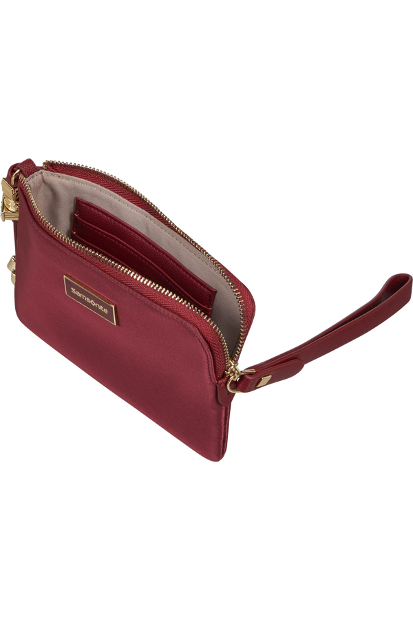 Samsonite Karissa Slg Flat Pouch 3CC  Dark Bordeaux