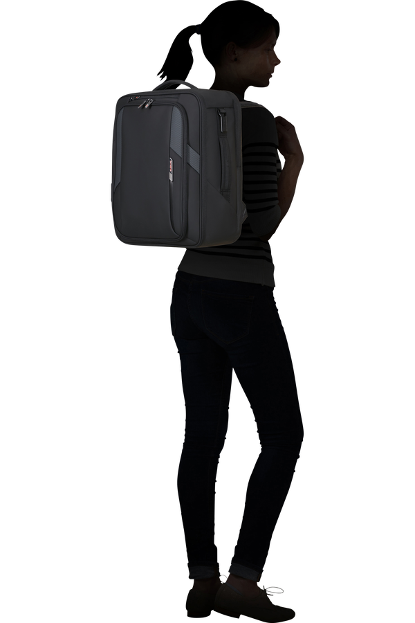 Samsonite Glazed Underseat Backpack M  Schwarz