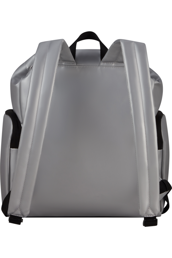 Samsonite Wander Last Backpack 3PKT 1 Buckle  Argent m&eacute;tal