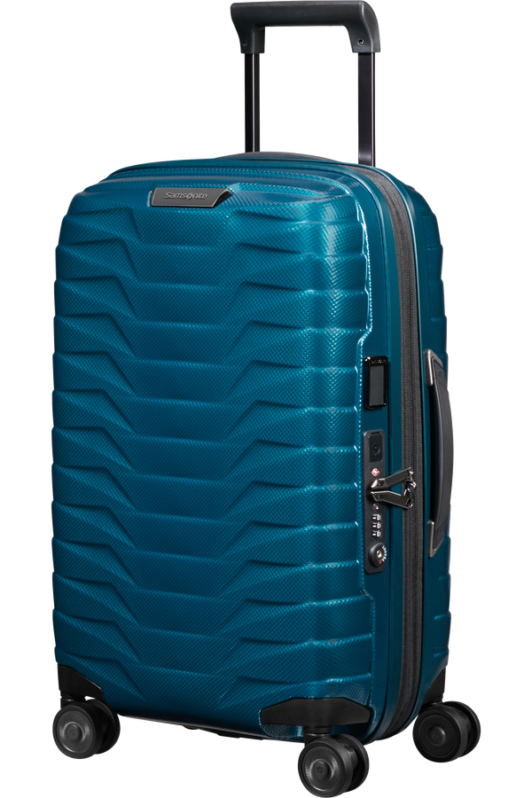 Samsonite Proxis Spinner Expandable Length 35cm 55cm  Bleu p&eacute;trole