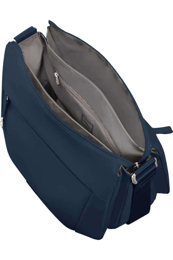 Samsonite Move 5.0 Hobo Bag Round 3 Comp.  Bleu foncé