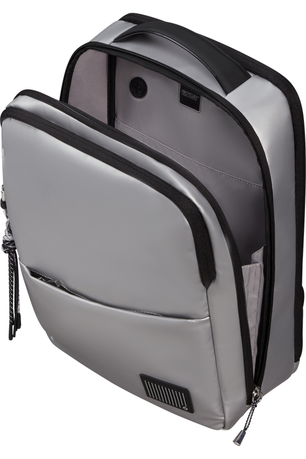 Samsonite Wander Last Backpack 14.1'  Argent m&eacute;tal