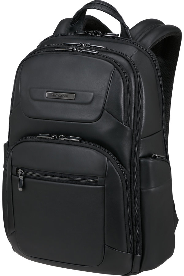 Samsonite Pro-Dlx 6 Leather Backpack 15.6'  Noir