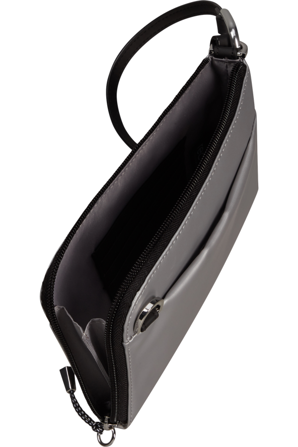 Samsonite Wander Last Mini Pouch  Argent m&eacute;tal