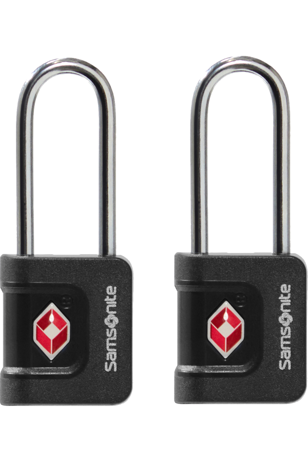 Samsonite Ta Revolution Key Lock TSA x2  Schwarz