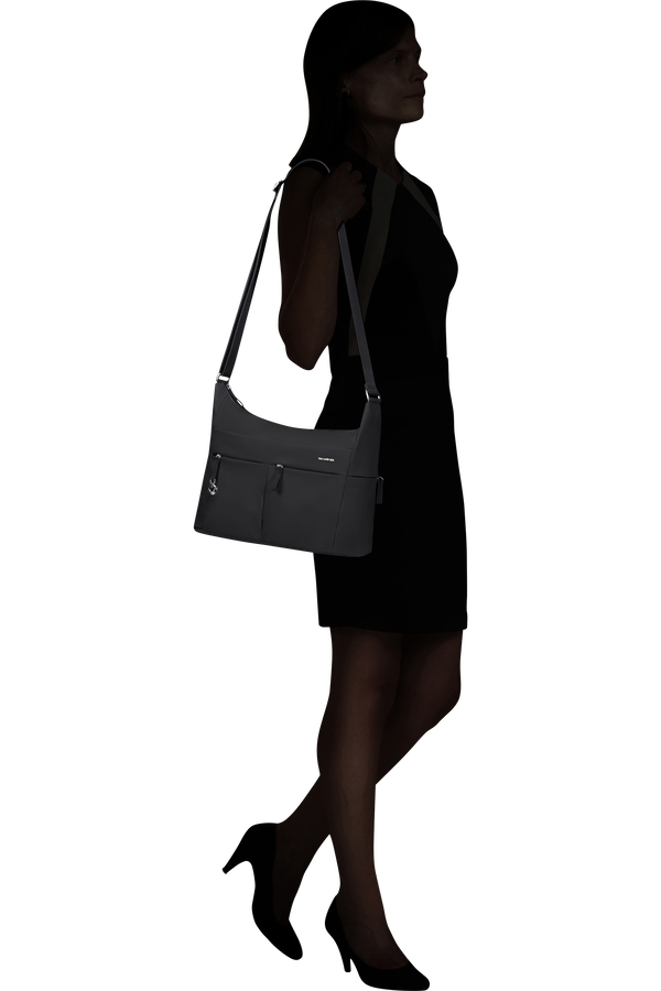 Samsonite Move 5.0 Shoulder Bag M + 2 Pock M  Noir