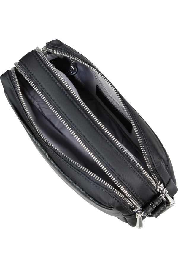 Samsonite Zalia 3.0 Shoulder Bag 2 Comp  Noir