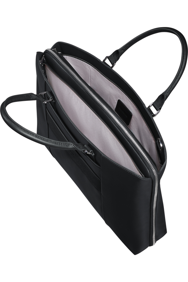 Image Biz Leather Aktentasche 15.6" | Samsonite Image Biz Leather Briefcase 15.6'  Schwarz