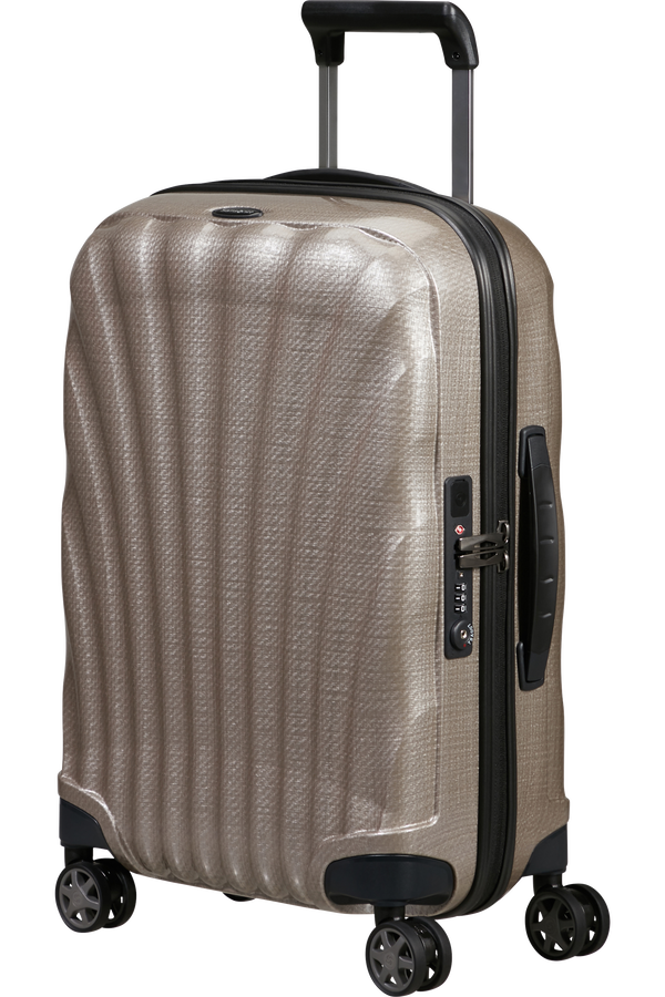Samsonite C-Lite Spinner Expandable 55cm  Ivory gold
