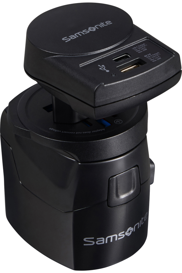 Ta Revolution Adaptateur universel Pro 3 p&ocirc;les + USB