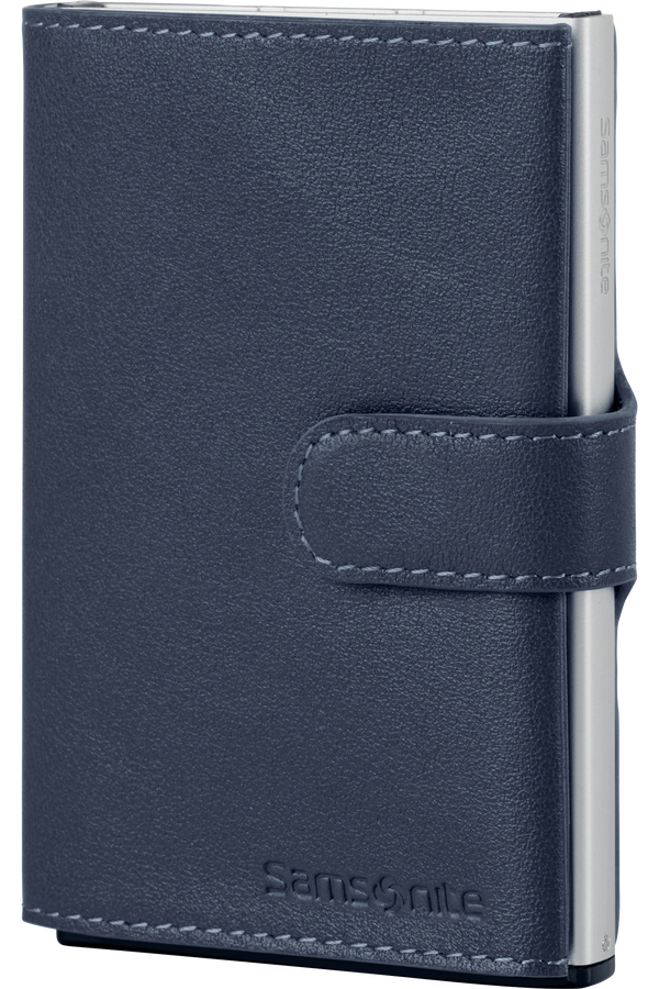 Samsonite Alu Fit 202 - Slide-up Wallet  Bleu