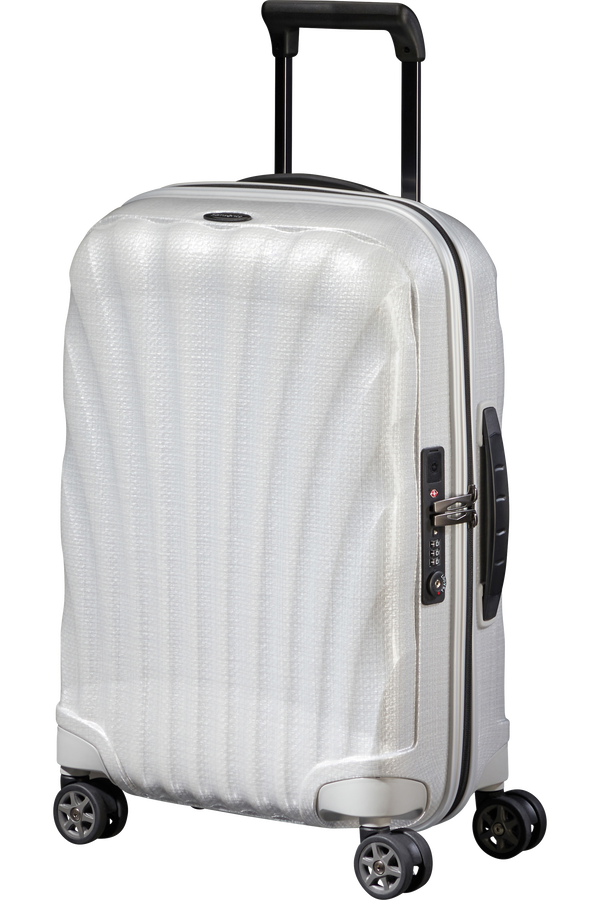 Samsonite C-Lite Spinner 55cm  Blanc cassé