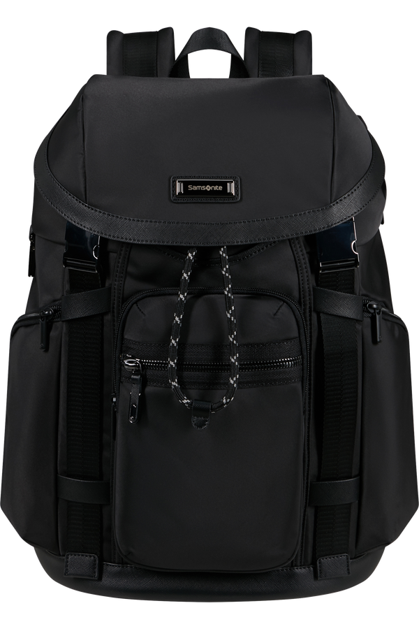Samsonite Relyon Backpack M 15.6'' with flap  Noir