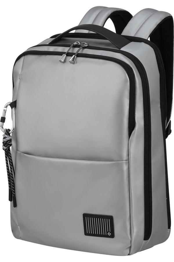 Samsonite Wander Last Backpack 14.1'  Argent m&eacute;tal