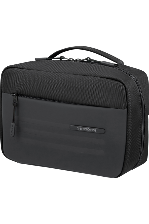 Samsonite Stackd Toilet Kit Hannging Toilet Kit  Noir