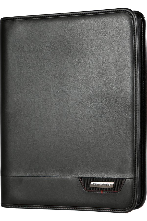 Samsonite Stationery Pro-Dlx 4 Zip Folder A4 + Binder Noir