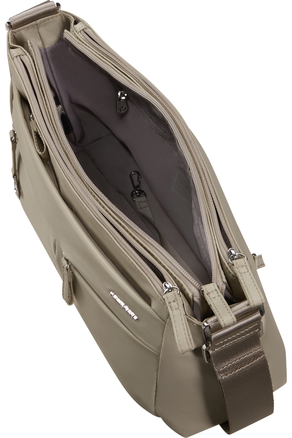 Samsonite Move 5.0 Horiz. Shoulder Bag + Flap  Stone Green