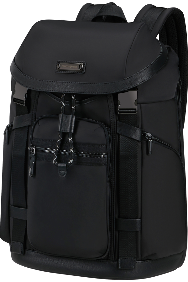 Samsonite Relyon Backpack M 15.6'' with flap  Noir